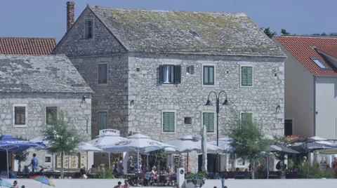 Primosten old town Stock Footage 45828024