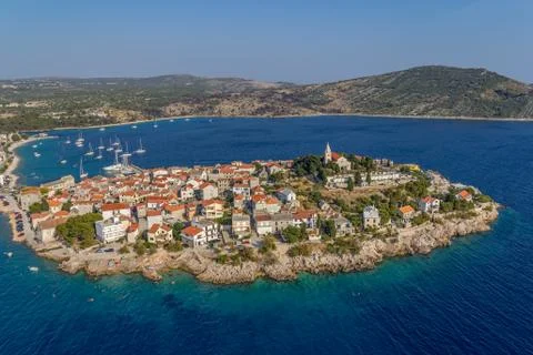 Primosten Foto stock