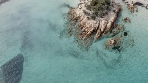 Prince Beach, one of the most beautiful beaches Stock-Footage 118025892