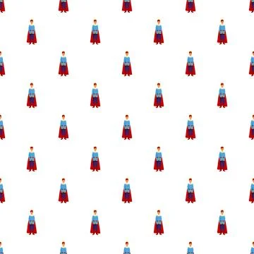 Prince charming seamless pattern with royal costume Stock Illustration