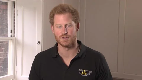 Prince Harry announces third Invictus Games will be held in Toronto 스톡 동영상 148713441