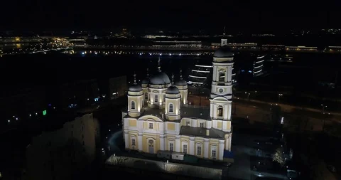 Prince Vladimir Cathedral edit Stock Footage 89086036