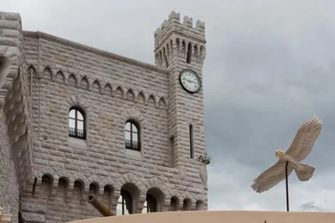 Prince's Palace in Monaco Stock Photos
