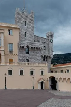 Prince's Palace in Monaco Stock Photos