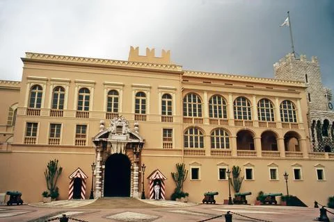 The Princes Palace, Monaco Stock Photos