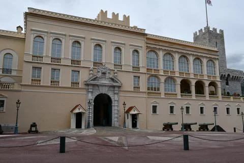 Prince's Palace in Monaco Stock Photos