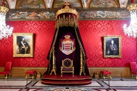 Prince's Palace of Monaco Stock Photos