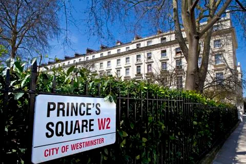 Prince's Square in London Stock Photos