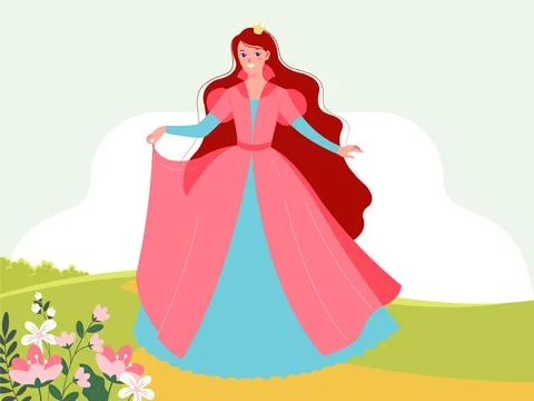 Princess Concept Illustration Stock Illustration