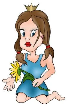 Princess Stock Illustration