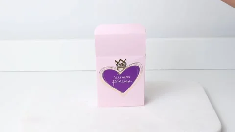 Princess Perfume by Vera Wang Stock Footage 195477799