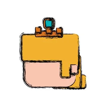 Princess Pixelated videogame Stockillustratie