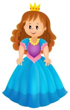 Princess theme image - eps10 vector illustration. Stock Illustration