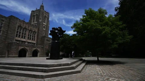 Princeton Campus Stock Footage 49833002