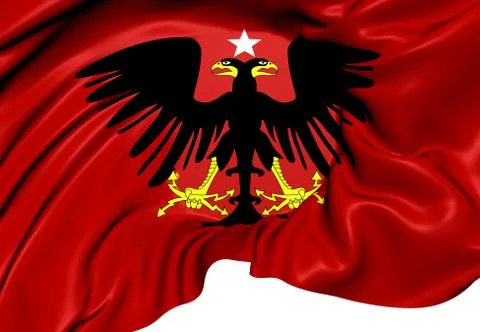 Principality of albania Stock Illustration
