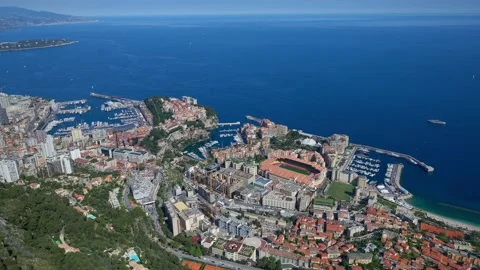 Principality of Monaco. Video stock 153310247