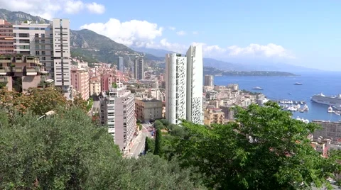 Principality of monaco, montecarlo Vídeo Stock 41312974