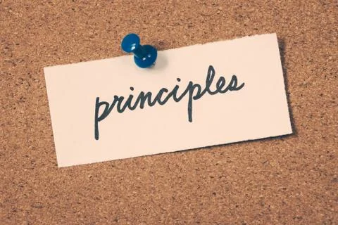 Principles Stock Photos