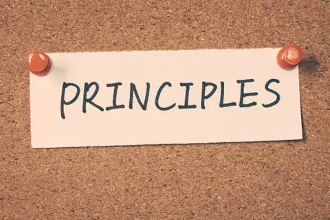 Principles Stock Photos