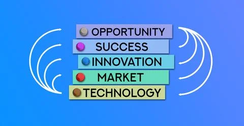 Principles of success Stock Illustration