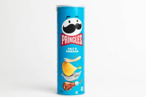 Pringles on a white background Stock Photos