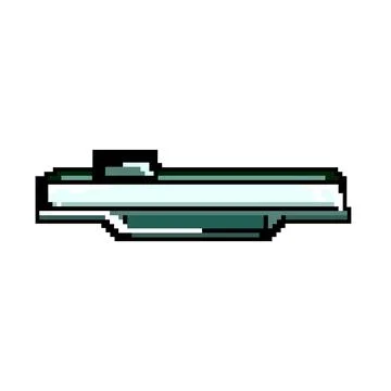 Print binding machine game pixel art vector illustration イラスト素材