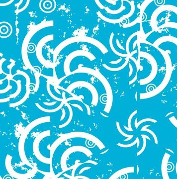Print chaotic grungy seamless background of arcs Copyright: xZoonar.com/Dm... Stock Photos