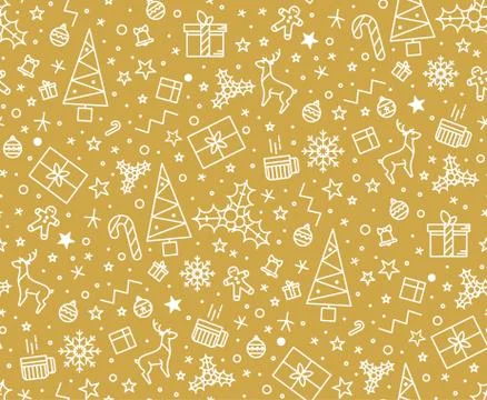 Print for Christmas decorations Stock Illustration