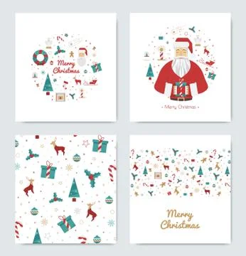 Print for Christmas decorations Stock Illustration