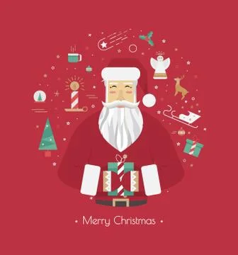 Print for Christmas decorations Stock Illustration