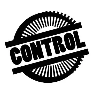 Print control stamp on white 스톡 일러스트