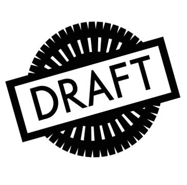 Print draft stamp on white イラスト素材