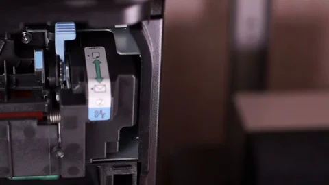 Print equipment Stock Footage 121523224