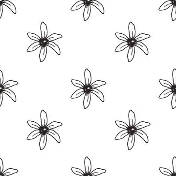 Print of flower of  lemon Stock Illustration