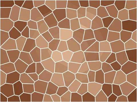 Print giraffe texture pattern brown burgundy white tile Stock Illustration