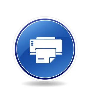 Print icon Stock Illustration