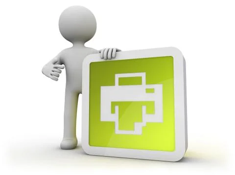 Print icon Stock Illustration