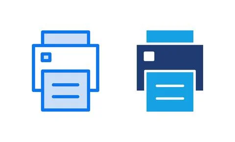 Print icon vector illustration. printer sign and symbol 스톡 일러스트