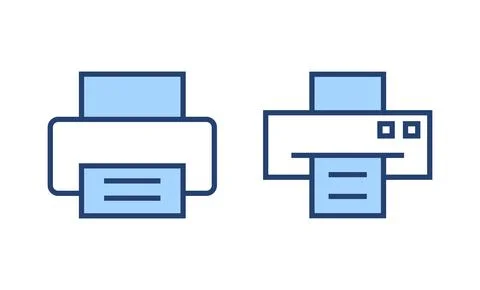 Print icon vector. printer sign and symbol イラスト素材