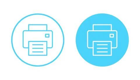 Print icon vector. printer sign and symbol イラスト素材