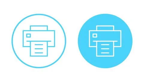 Print icon vector. printer sign and symbol イラスト素材