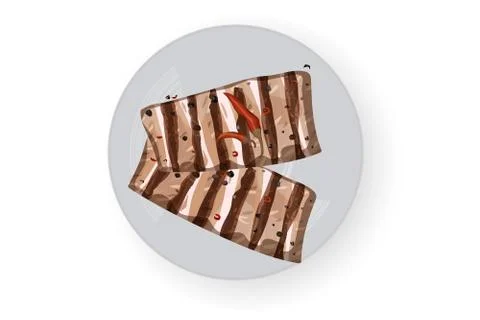 Print Illustrazione stock