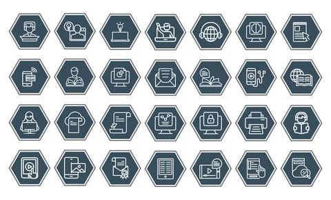 Print 스톡 일러스트