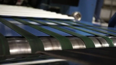 Print the newspaper from a short distance. Stock Footage 82285261