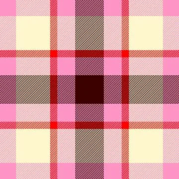 Print pattern check textile, british plaid background texture. Naked tartan.. Stock Illustration