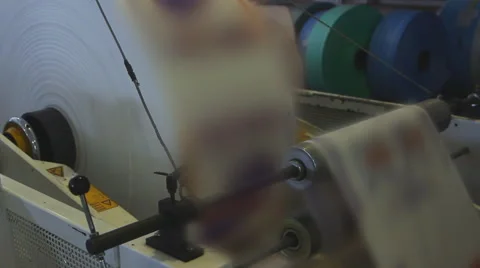 Print press typography machine in work Stock Footage 46803069