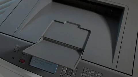 Print result of bio analysis and diagnostics Stock Footage 70630130