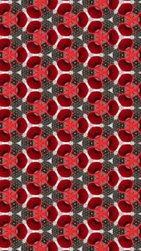 Print seamless patterns (Red, Blue, Black, White, Brown, Yellow, Mixed Color, Stock Illustration