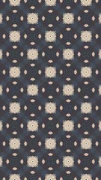 Print seamless patterns (Red, Blue, Black, White, Brown, Yellow, Mixed Color, Stock Illustration