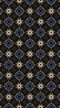 Print seamless patterns (Red, Blue, Black, White, Brown, Yellow, Mixed Color, Stock Illustration